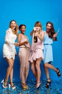 Birthday girl celebration