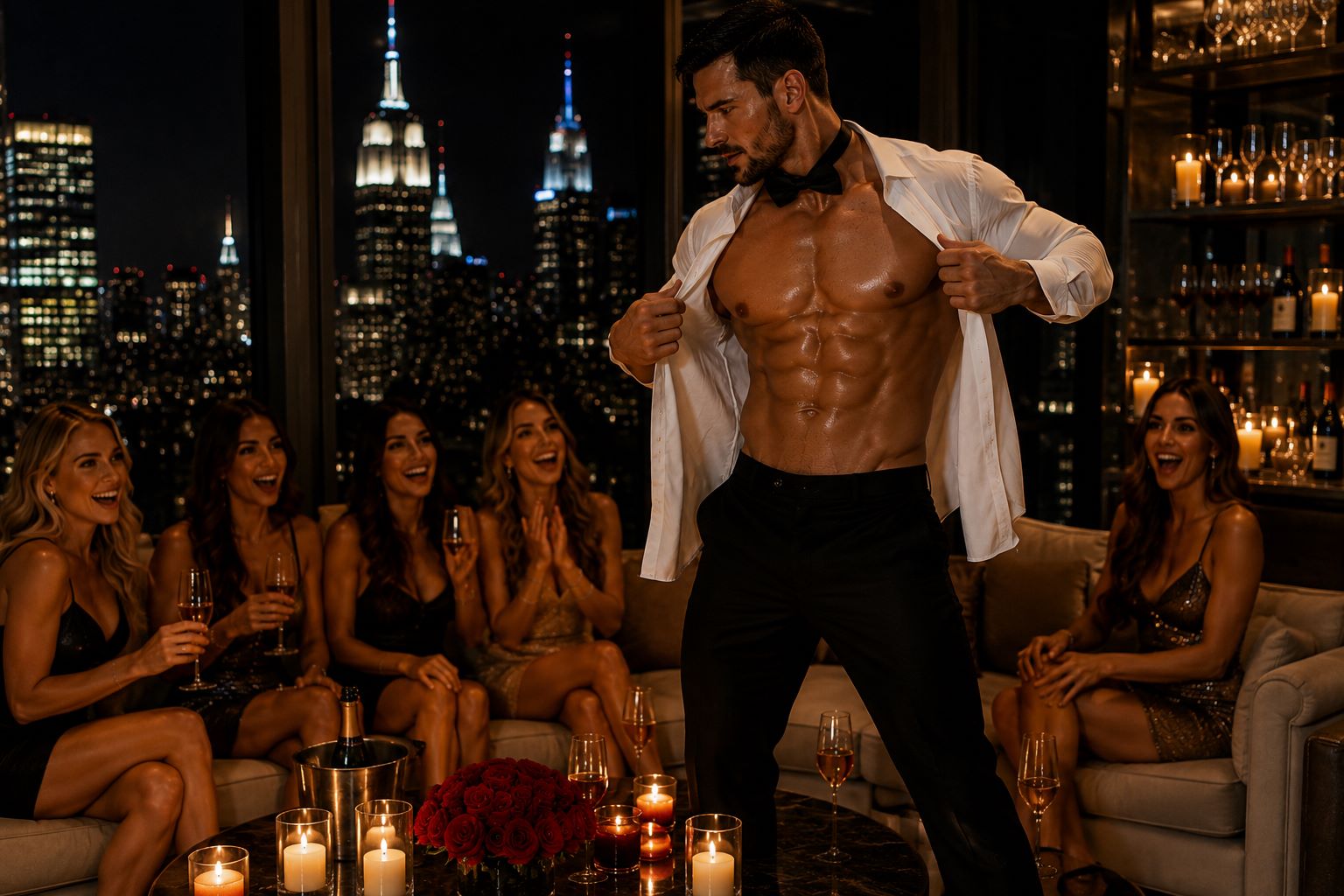 Upscale Manhattan Penthouse Nightlife Experience