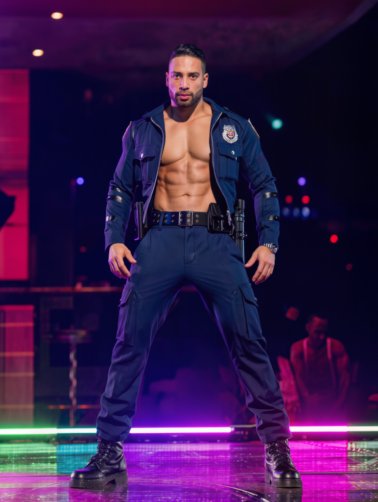Police Officer Male Stripper NYC | Men of Legends Police Officer Male Stripper NYC