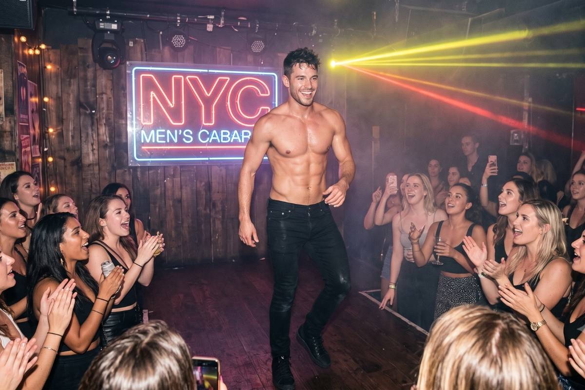 NYC Men’s Strip Cabaret Live Stage Show (1) NYC Men’s Strip Cabaret Live Stage Show (1)
