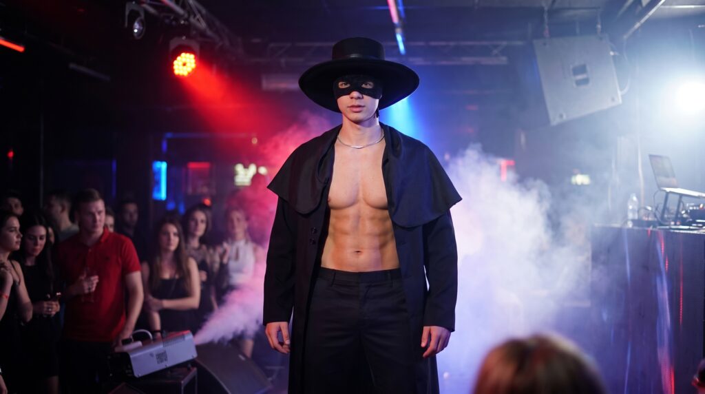 Zorro Male Stripper NYC Zorro Male Stripper NYC