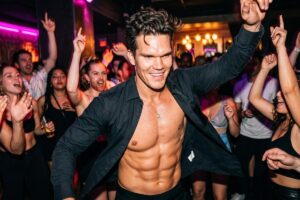 Male Revue NYC Backstage Performer Preparation (1)
